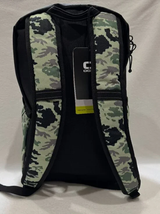 OGIO Alpha Lite Convoy Backpack 21.5 Liter Black Camo Daybag Gym MOD Webbing NWT - Picture 8 of 16